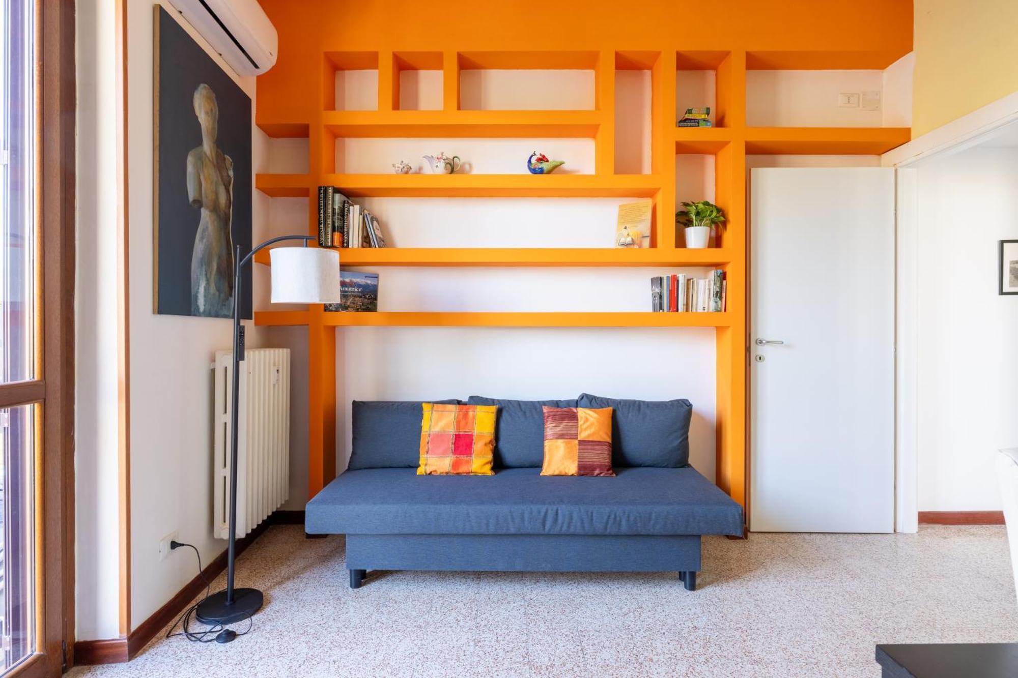 Apartamento Colorful House On The Tiber