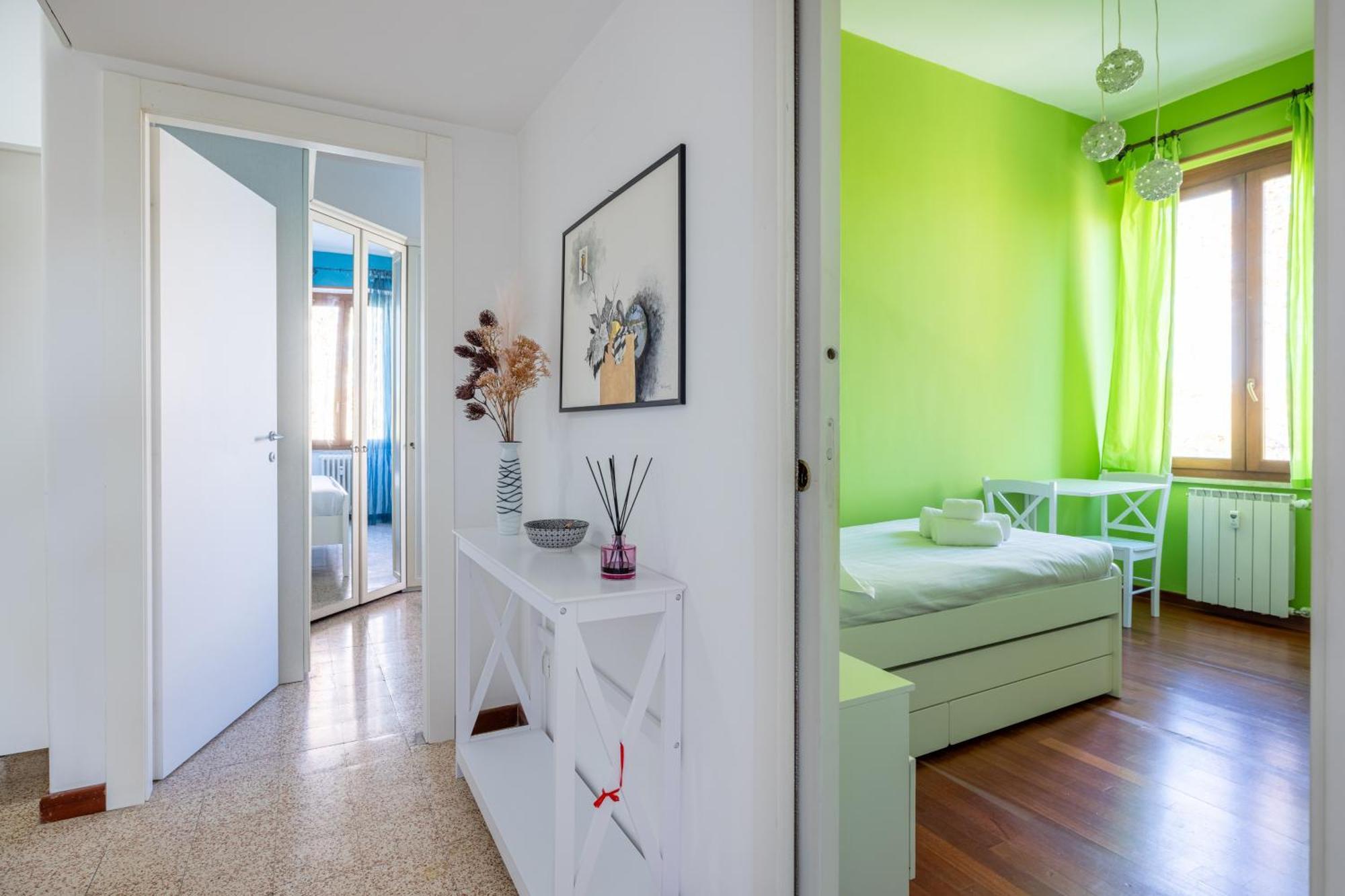 Apartamento Colorful House On The Tiber *